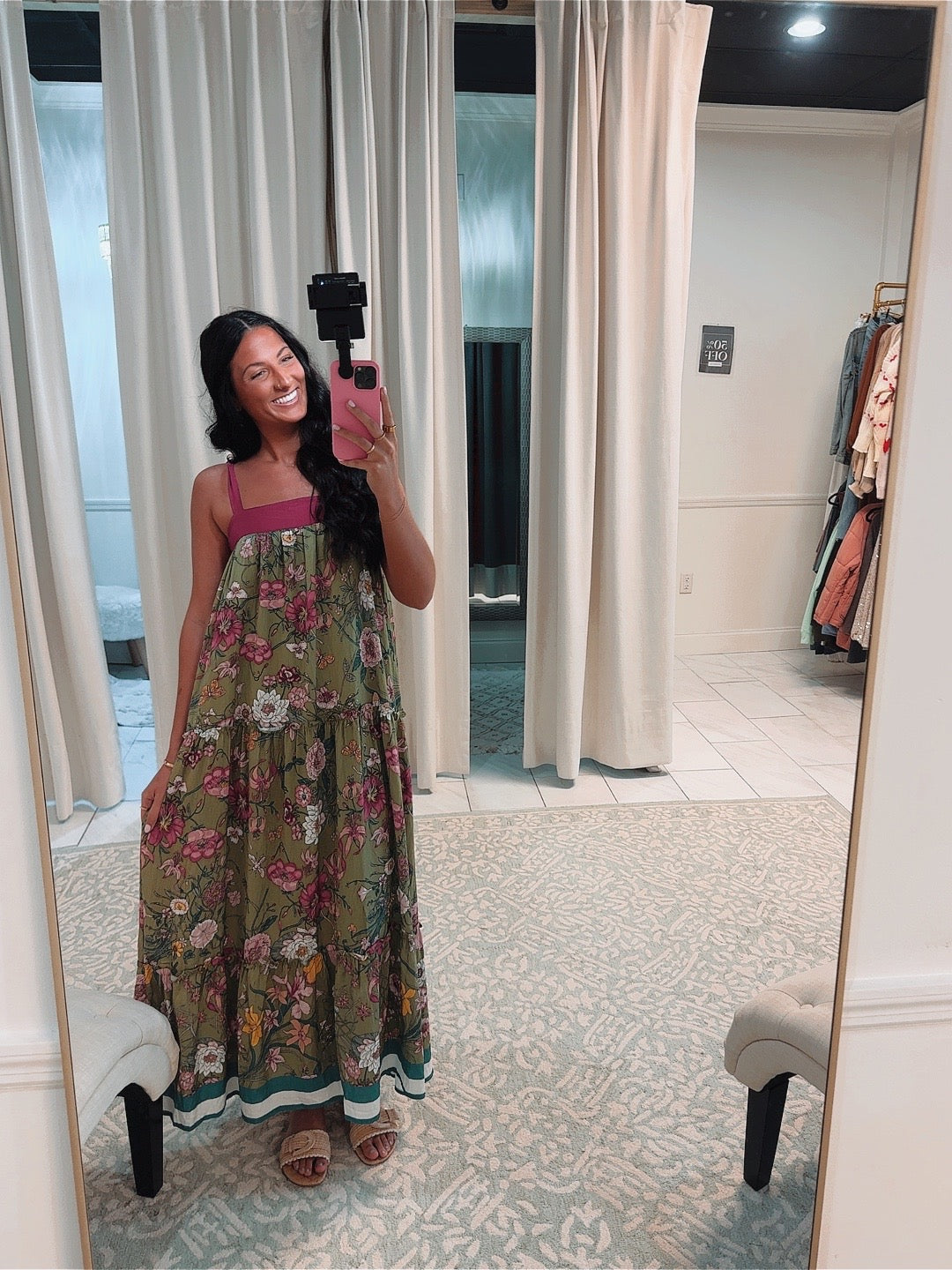 Bright Floral Maxi