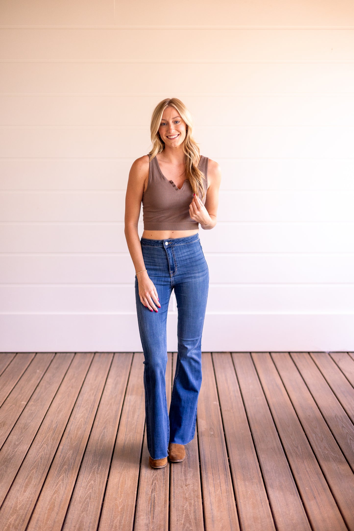 High Rise Super Flare Jean