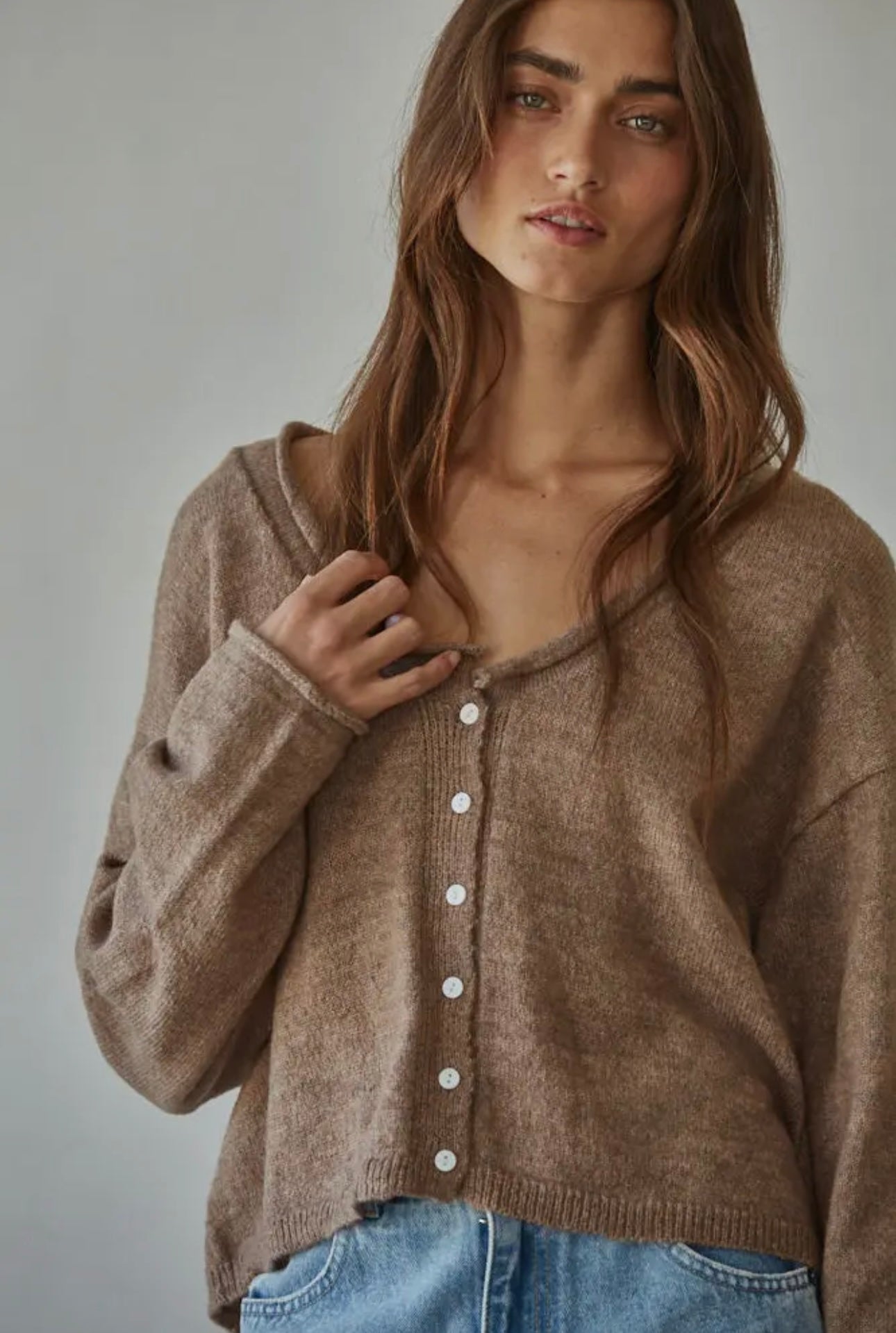 Coffee Cardigan