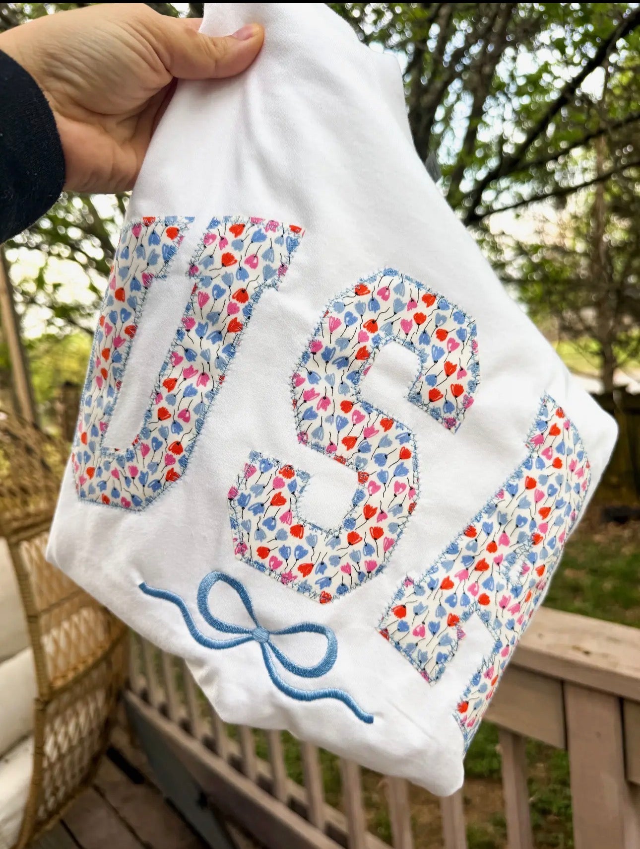 USA Embroiderd Sweatshirt