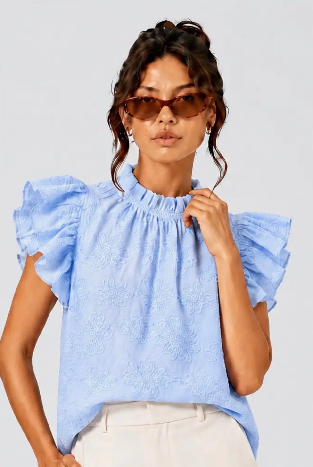 Ruffled Top