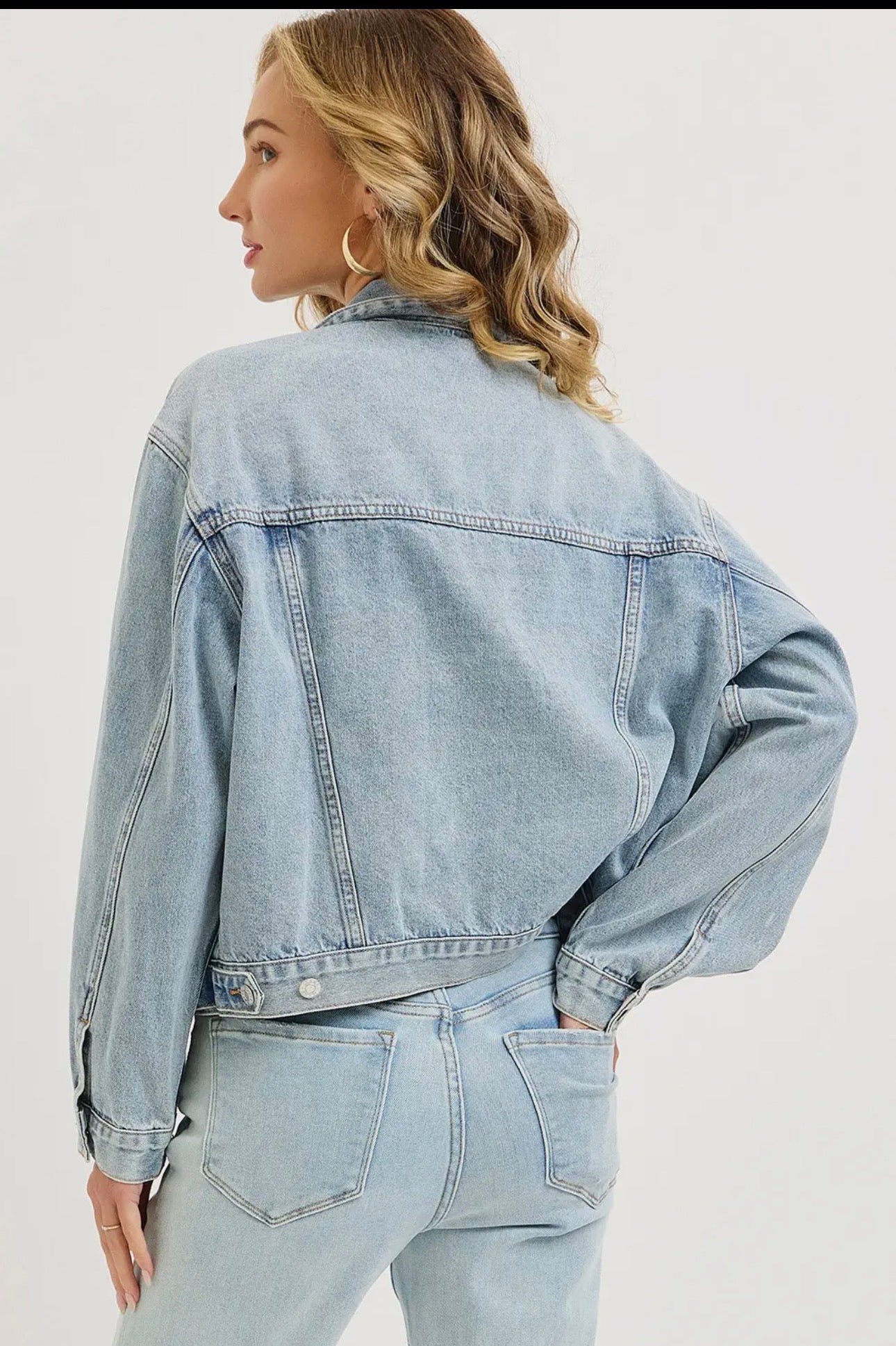 Cropped Denim Jacket