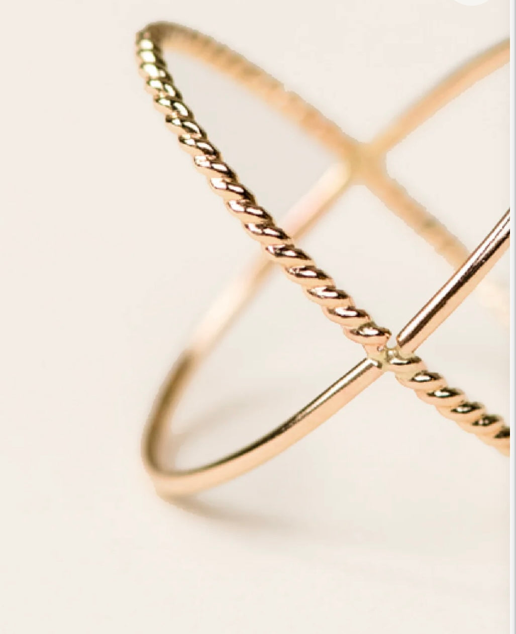 Braided X Ring