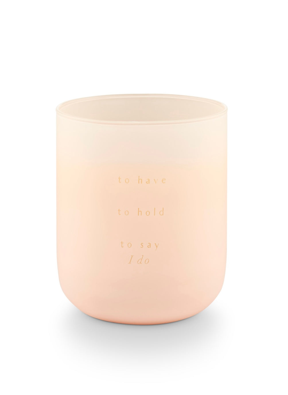 Coconut Milk Mango Bridal Candle