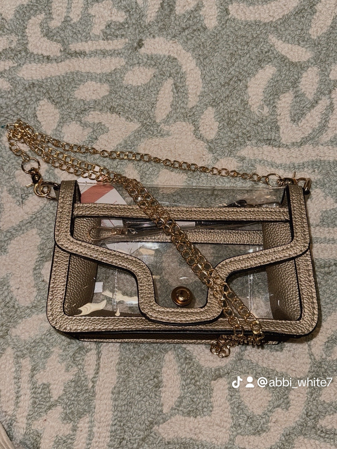 Gameday Bag Gold Strap