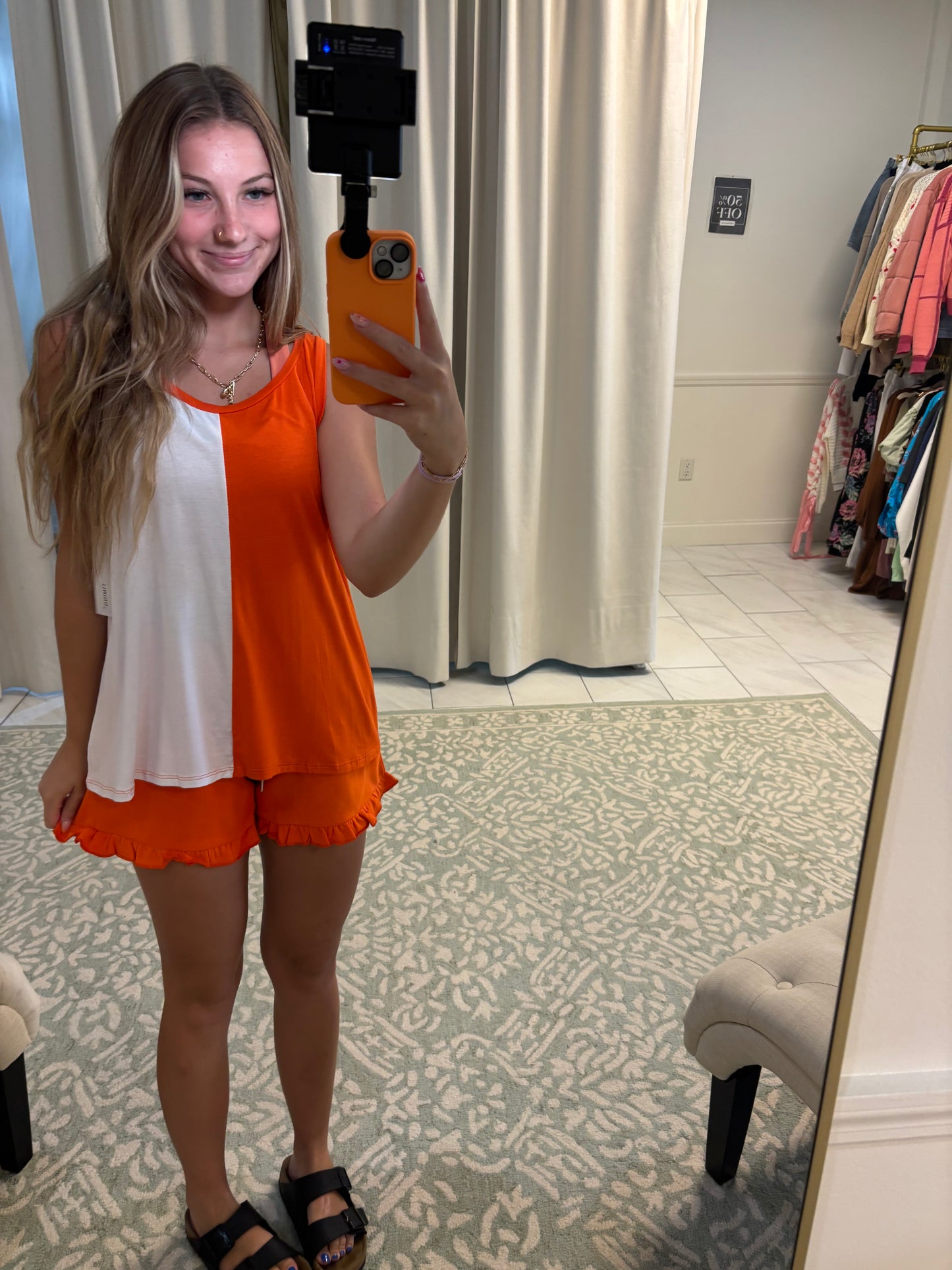 Ruffle Gameday Shorts