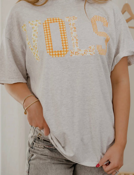 Vols Quilted Tee