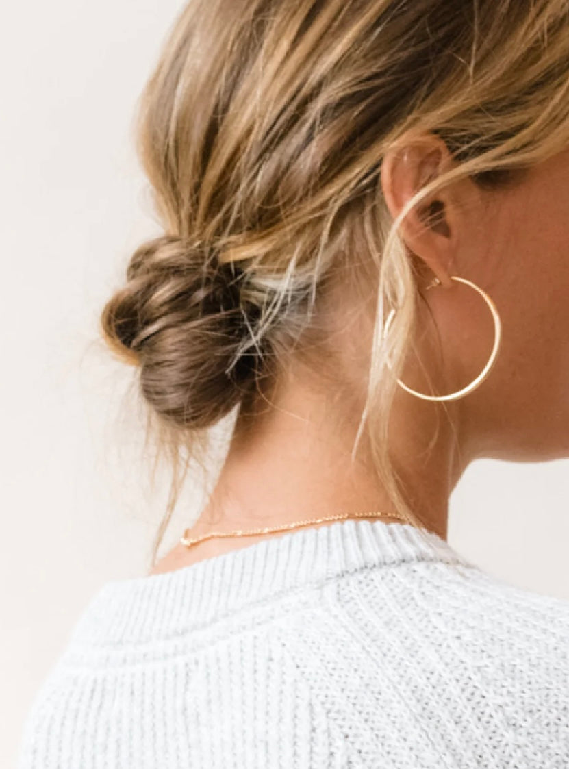 Everyday Large Hoops