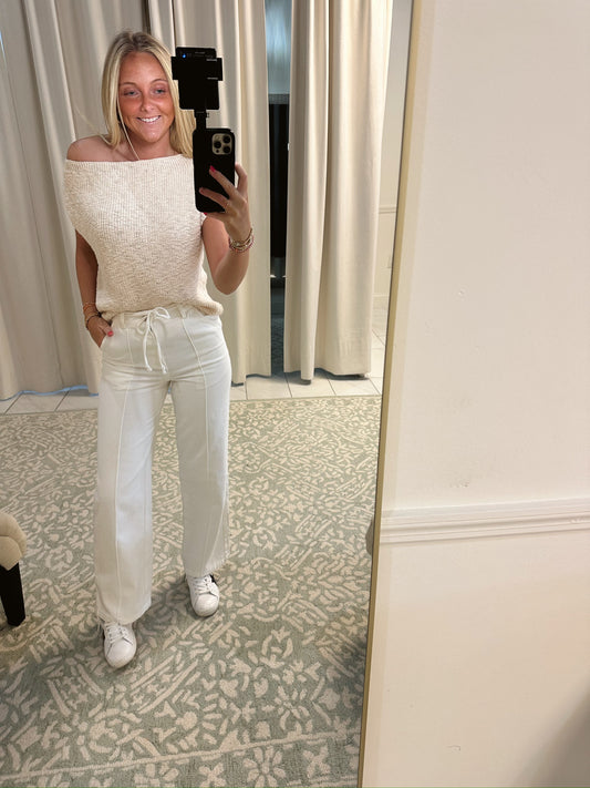 Leah Tie Wasted Jeans