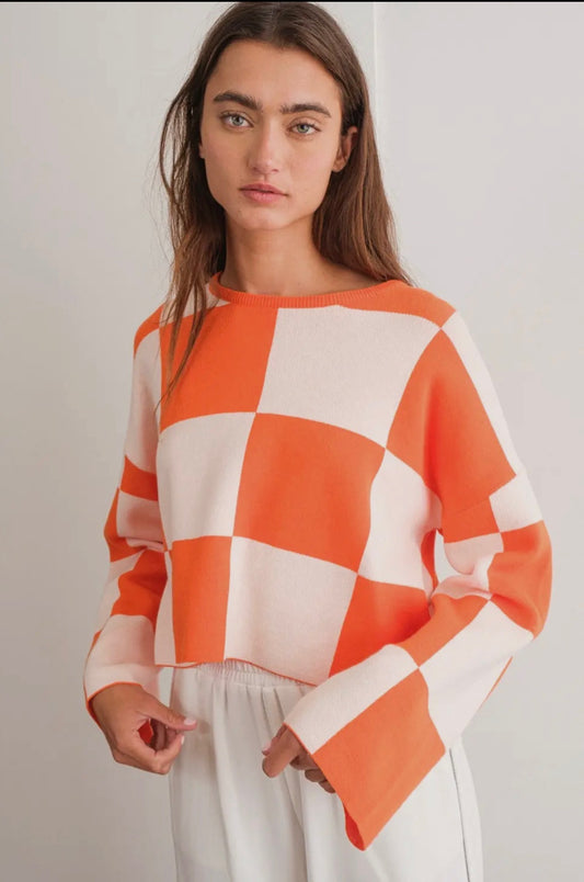 Checkered Sweater