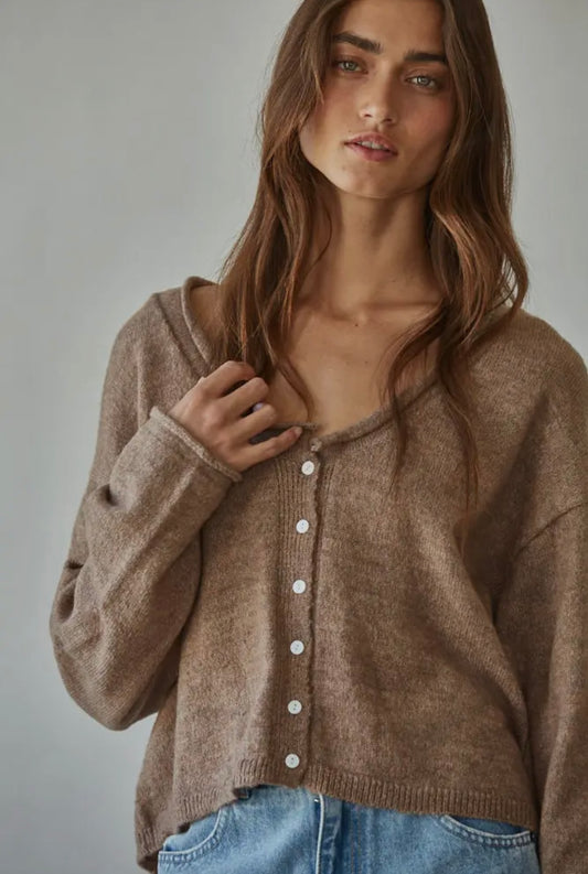 Coffee Cardigan