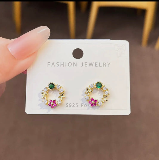 Wreath Earrings