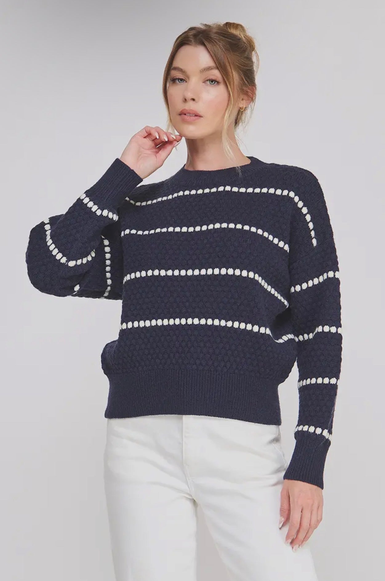 Pebble Textured Sweater