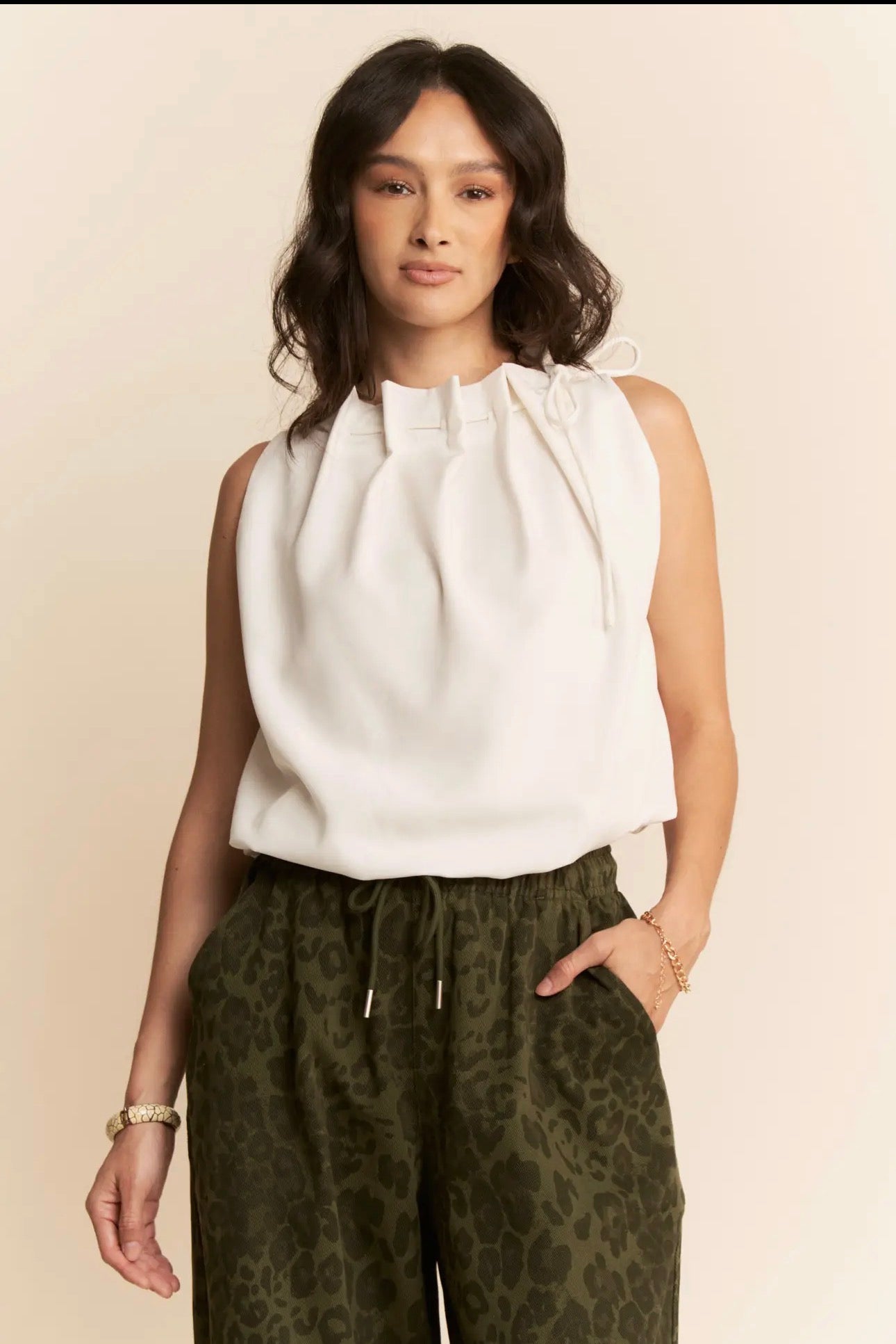 Cowl Neck Blouse