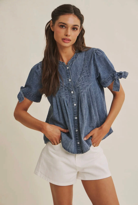 Sunday Denim Top