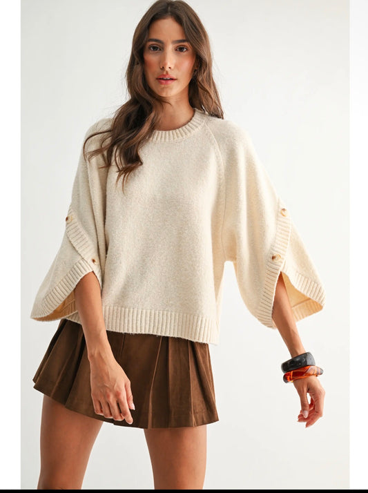 Cam 3/4 Sweater