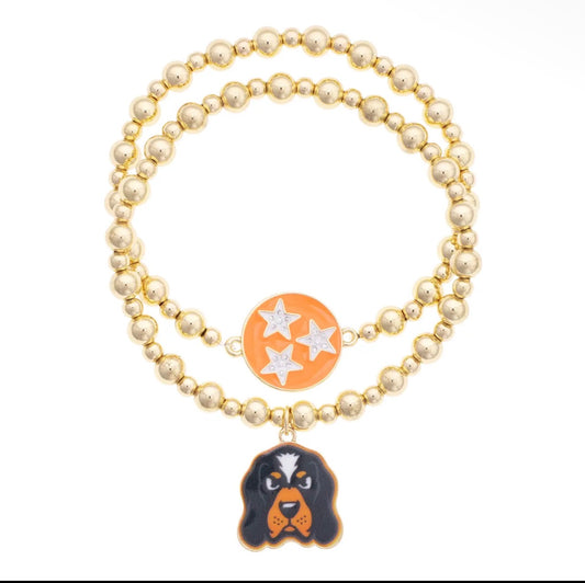 Tri-star Smokey Bracelet