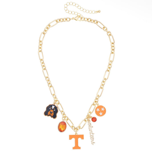 Smokey Charm Necklace