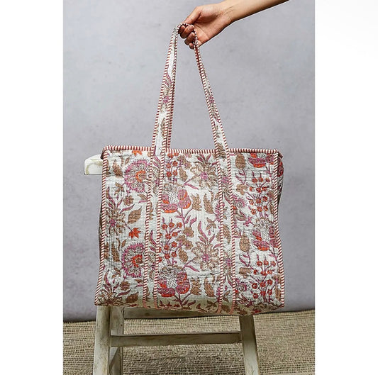 Quilted Tote Bag