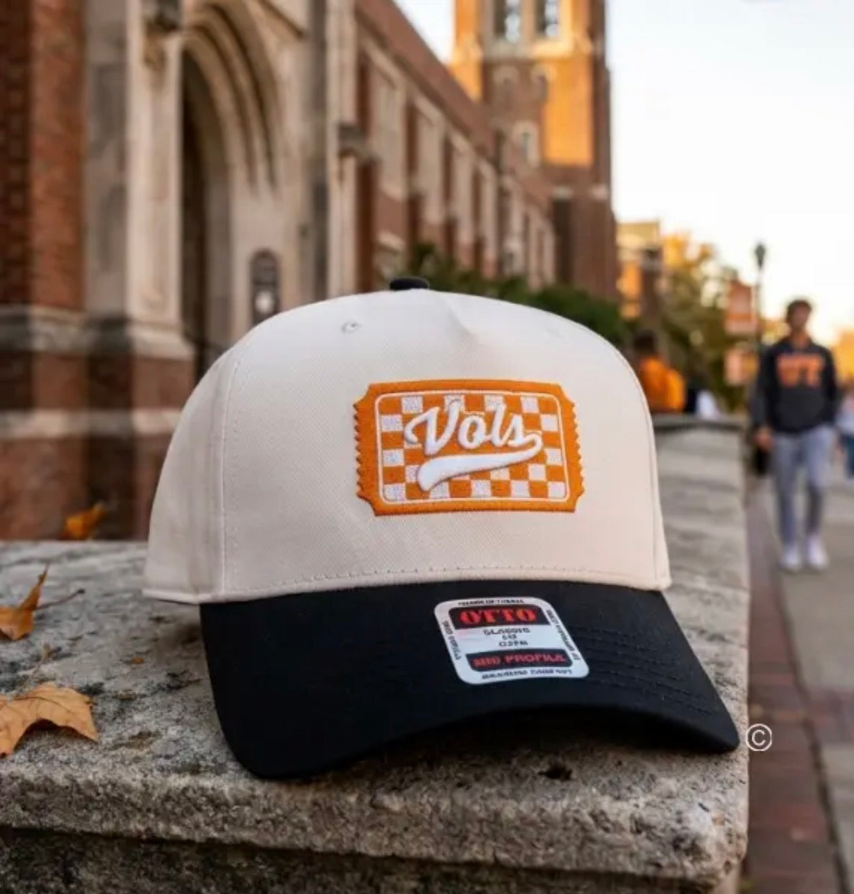 Checkered VOLS hat