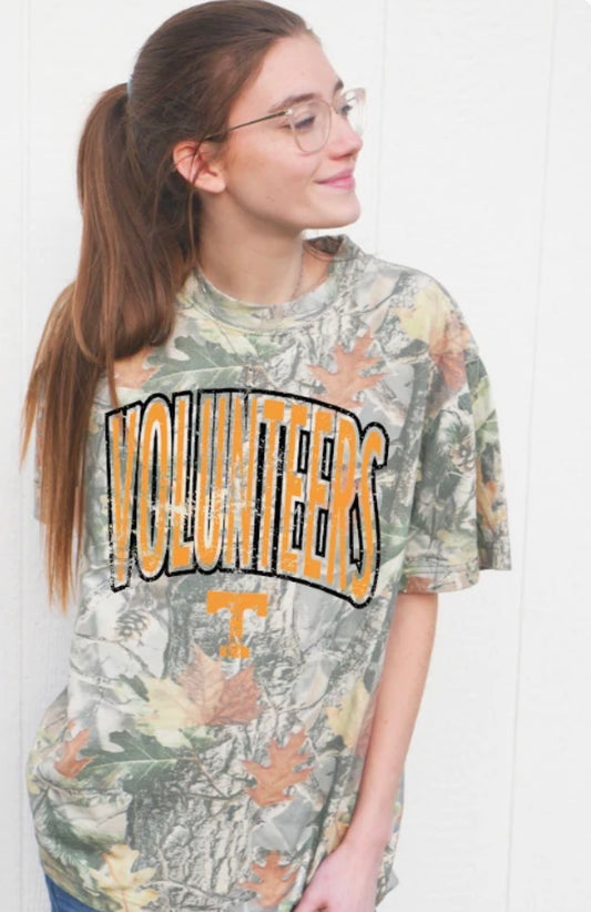 Volunteers Camo Tee