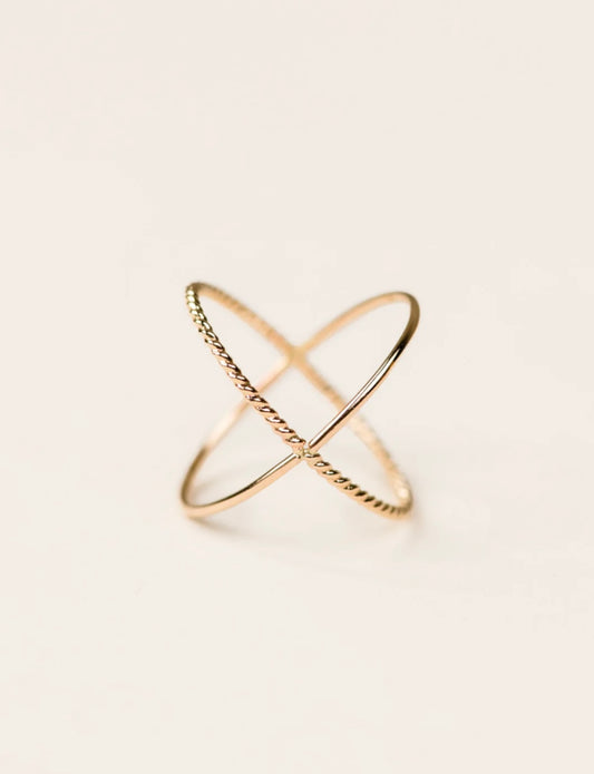 Braided X Ring