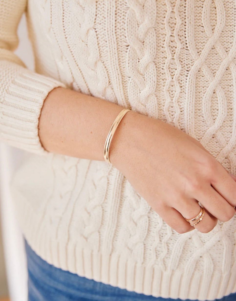 Column Cuff Bracelet