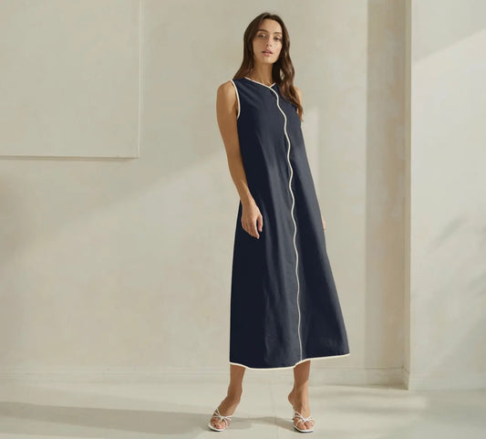 Linen Maxi Dress