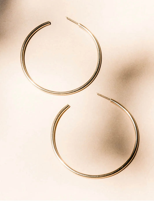 Everyday Large Hoops