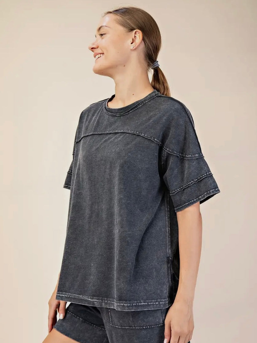 Cotton Poly Top